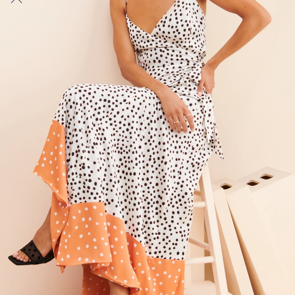 Azulu wrap dress